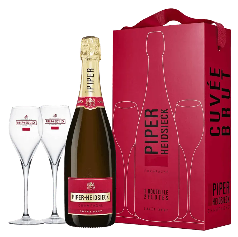 Piper Heidsieck Brut + 2 Poháre 2022