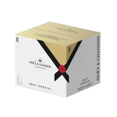 Moët & Chandon Impérial Brut + 6 Pohárov, 6 x